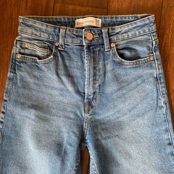 Stradivarius 1465 SLIM-FIT MOM JEANS - Picture 6 of 7